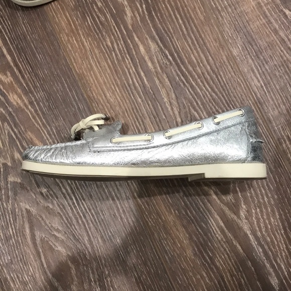 Michael Kors Metallic Boat Shoes - Picture 3 of 6